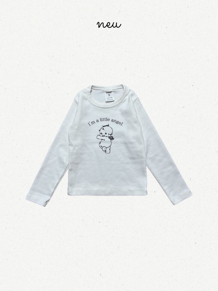 Neu - Korean Baby Fashion - #babyoutfit - Angel Tee