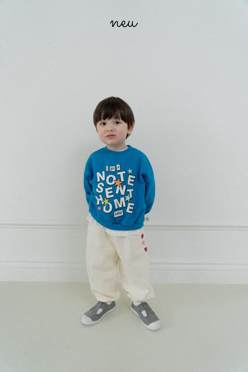 Neu - Korean Baby Fashion - #babyoutfit - Notebook Sweatshirt - 8
