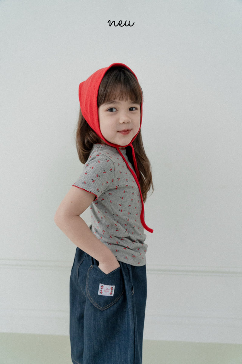 Neu - Korean Baby Fashion - #babyoutfit - Heart Bermuda Pants - 4