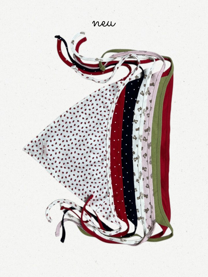 Neu - Korean Baby Fashion - #babywear - Neu Bandana