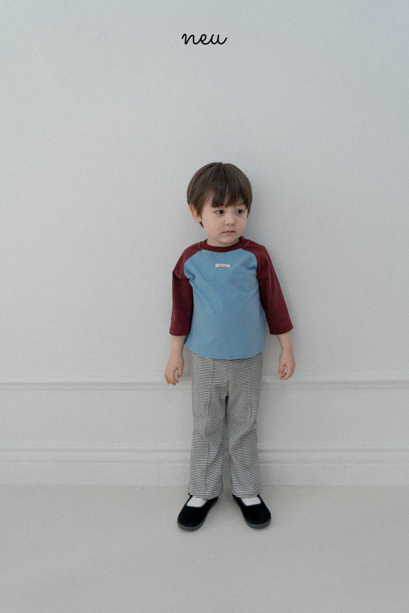 Neu - Korean Baby Fashion - #babywear - Stripe Bootcut Pants - 4