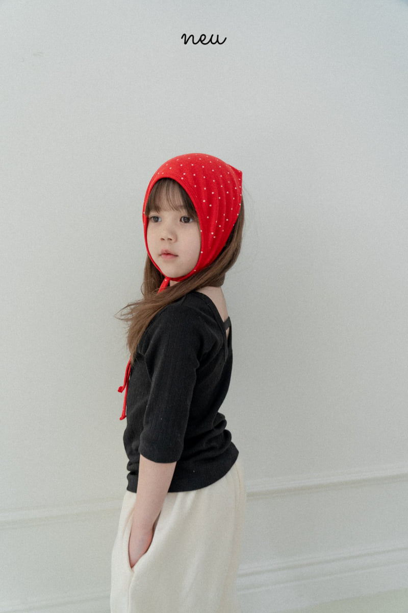 Neu - Korean Baby Fashion - #onlinebabyboutique - Back Open Tee - 10