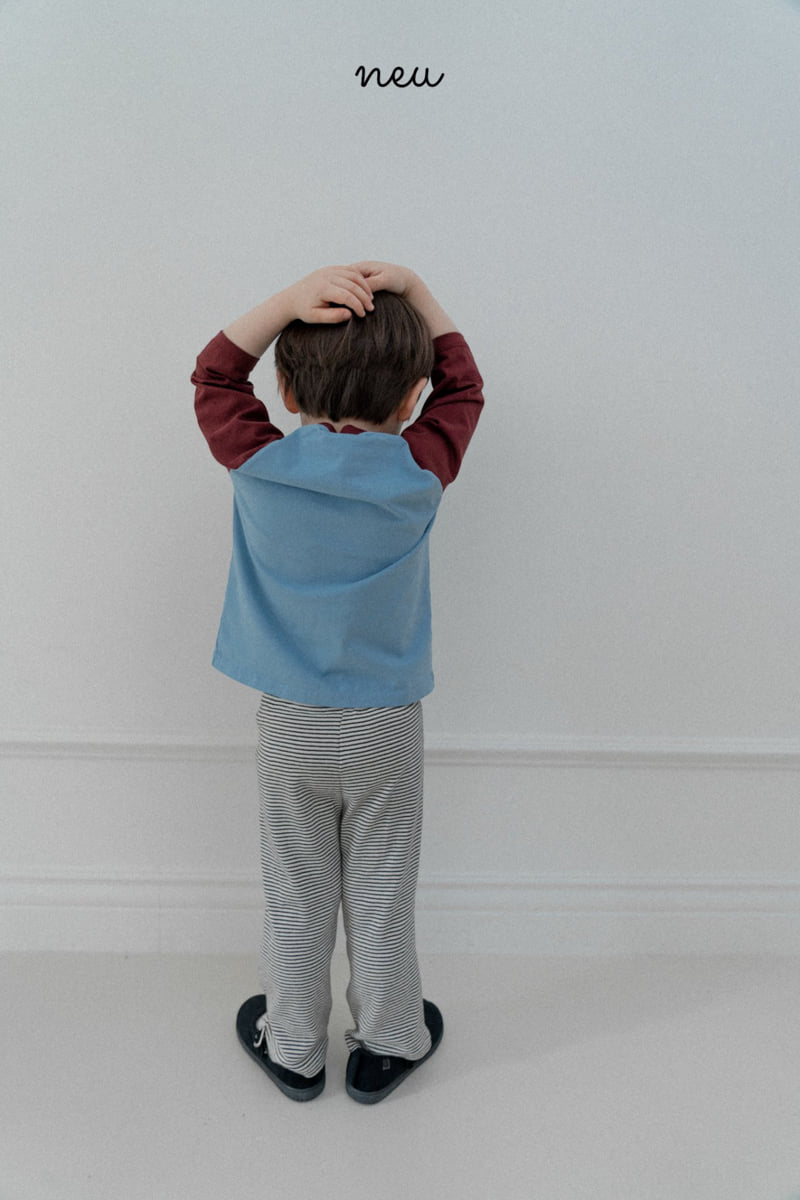 Neu - Korean Baby Fashion - #onlinebabyshop - Stripe Bootcut Pants - 5