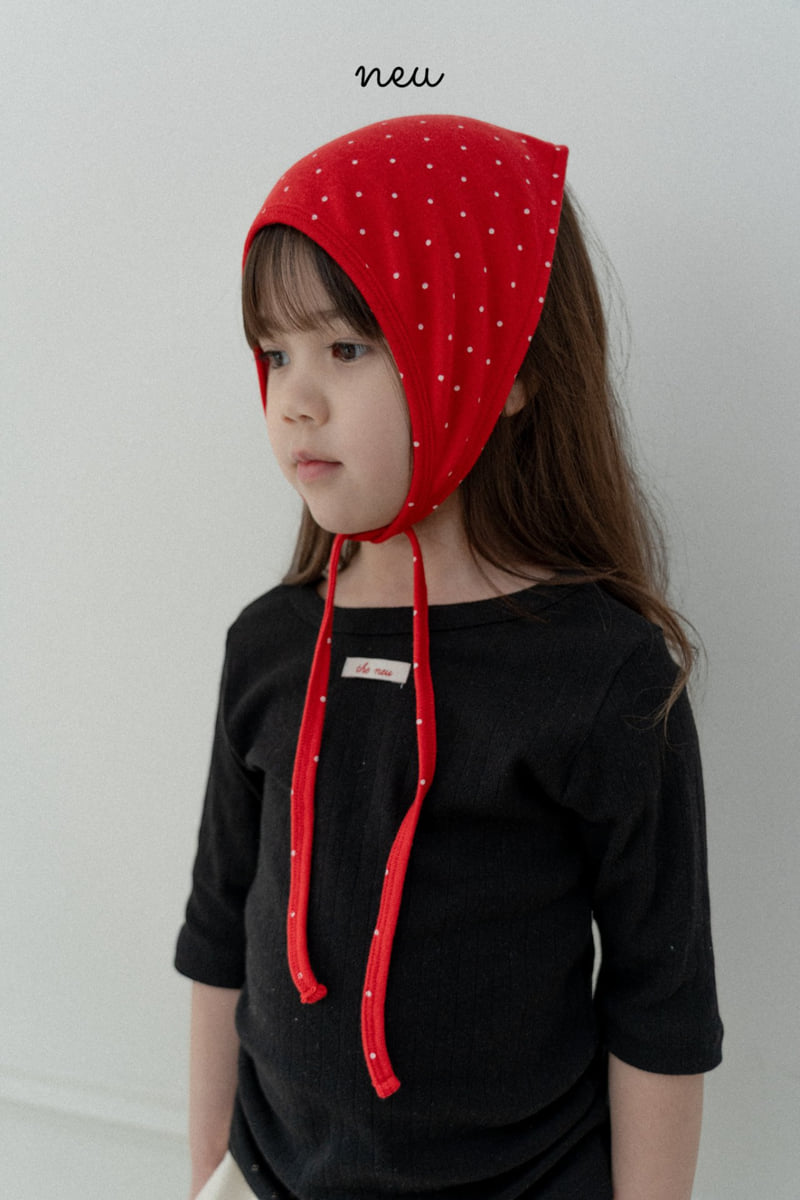 Neu - Korean Baby Fashion - #onlinebabyshop - Back Open Tee - 11