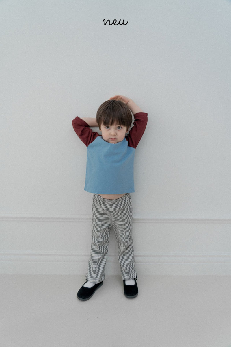Neu - Korean Baby Fashion - #smilingbaby - Stripe Bootcut Pants - 6