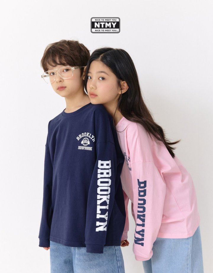 Nice To Meet You - Korean Children Fashion - #kidzfashiontrend - Brooklyn Tee - 4