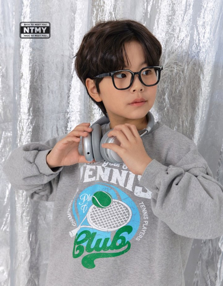 Nice To Meet You - Korean Children Fashion - #Kfashion4kids - Tennis Sweatshirt - 3