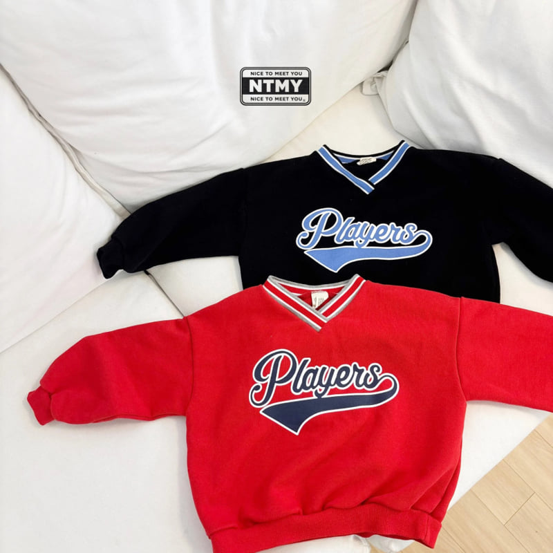 Nice To Meet You - Korean Children Fashion - #Kfashion4kids - Player V-Neck Sweatshirt - 10