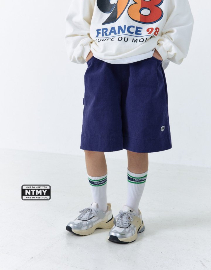 Nice To Meet You - Korean Children Fashion - #Kfashion4kids - Drawstring Shorts - 6