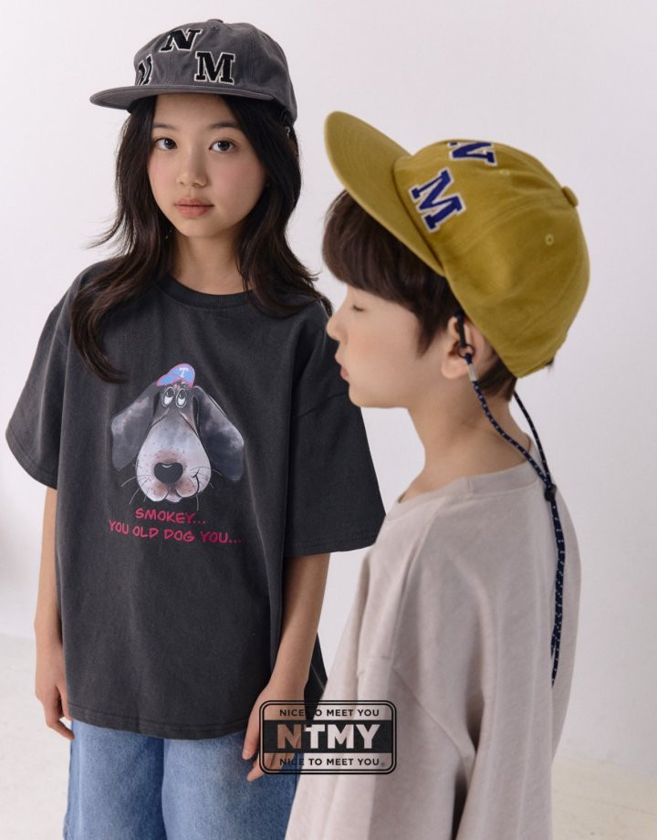 Nice To Meet You - Korean Children Fashion - #Kfashion4kids - Dog Tee - 5