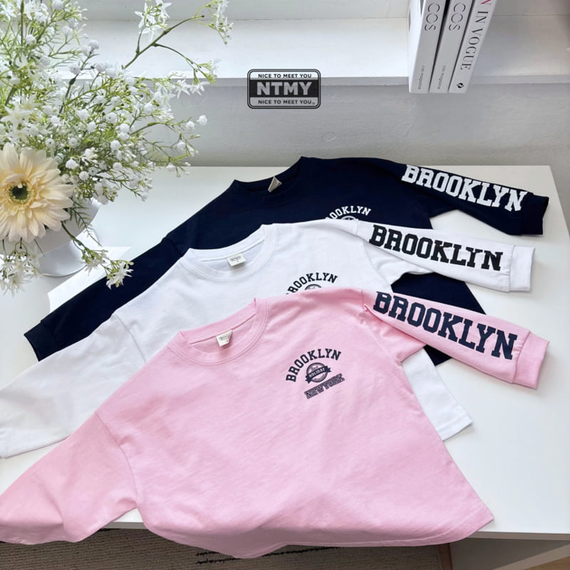Nice To Meet You - Korean Children Fashion - #childofig - Brooklyn Tee - 12