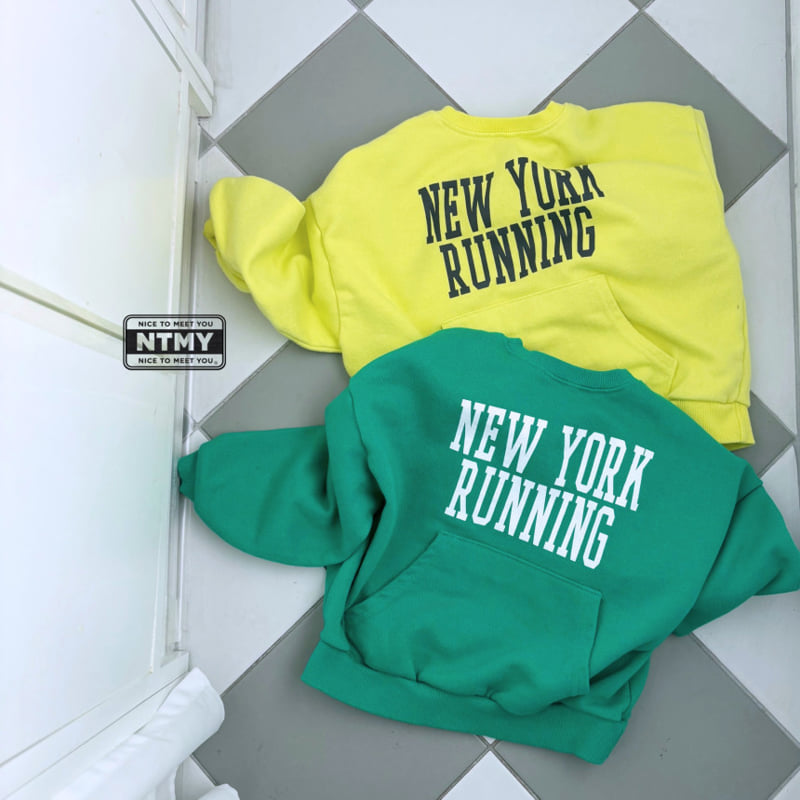 Nice To Meet You - Korean Children Fashion - #childofig - Running Sweatshirt - 12