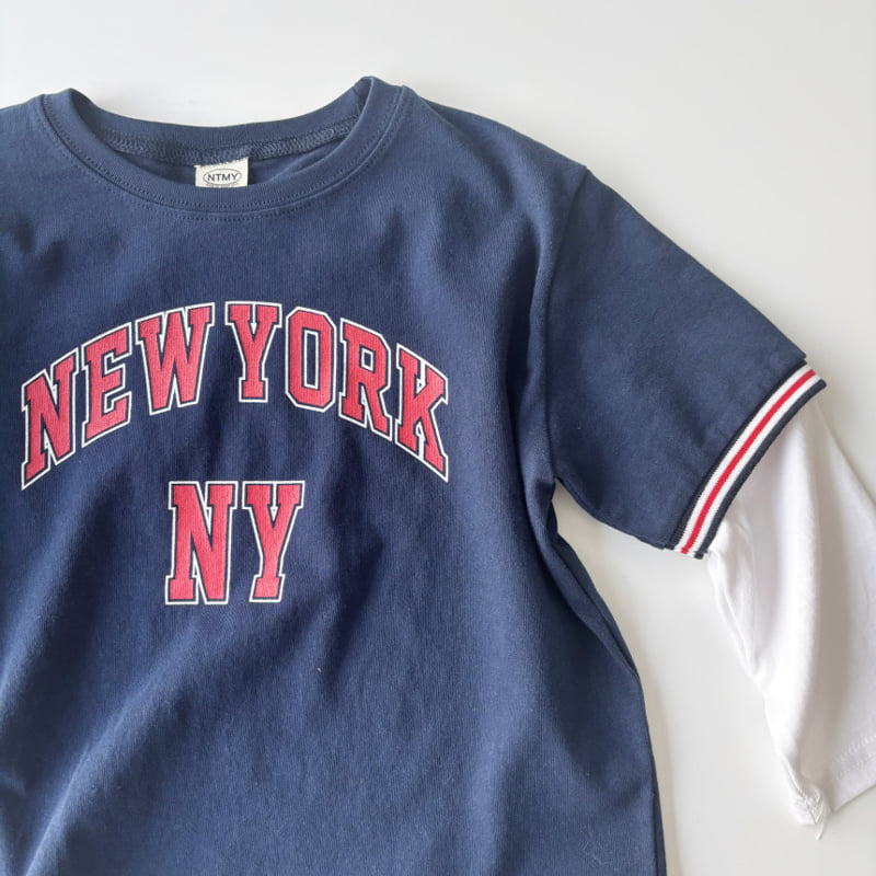 Nice To Meet You - Korean Children Fashion - #childofig - NY Layered Tee - 10