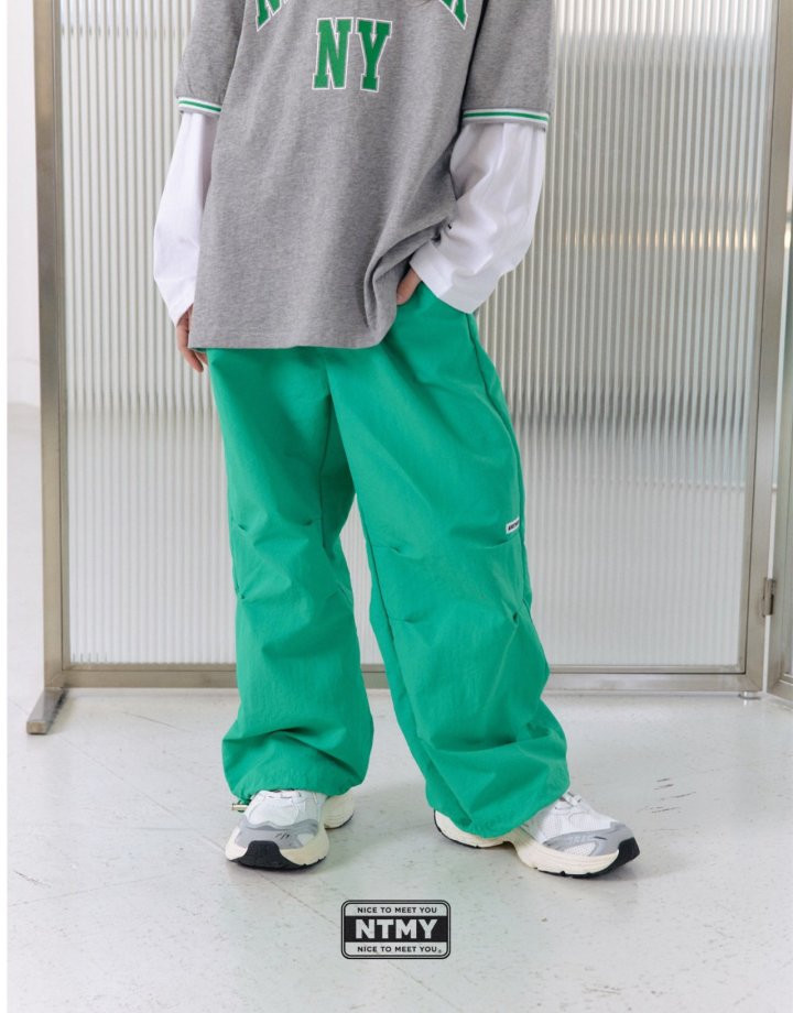 Nice To Meet You - Korean Children Fashion - #childofig - Parachute Pants - 9
