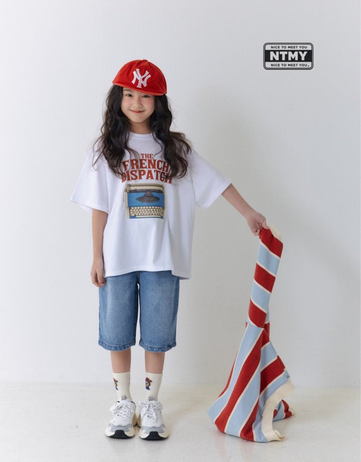 Nice To Meet You - Korean Children Fashion - #childrensboutique - Days Half Denim Pants - 11