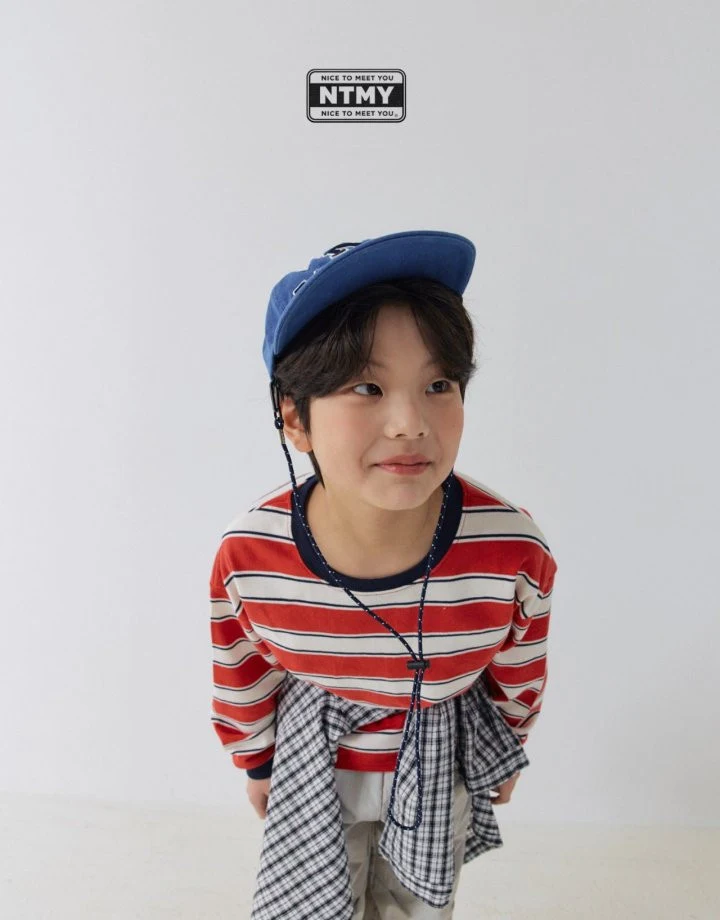 Nice To Meet You - Korean Children Fashion - #childrensboutique - Play Stripe Tee - 7