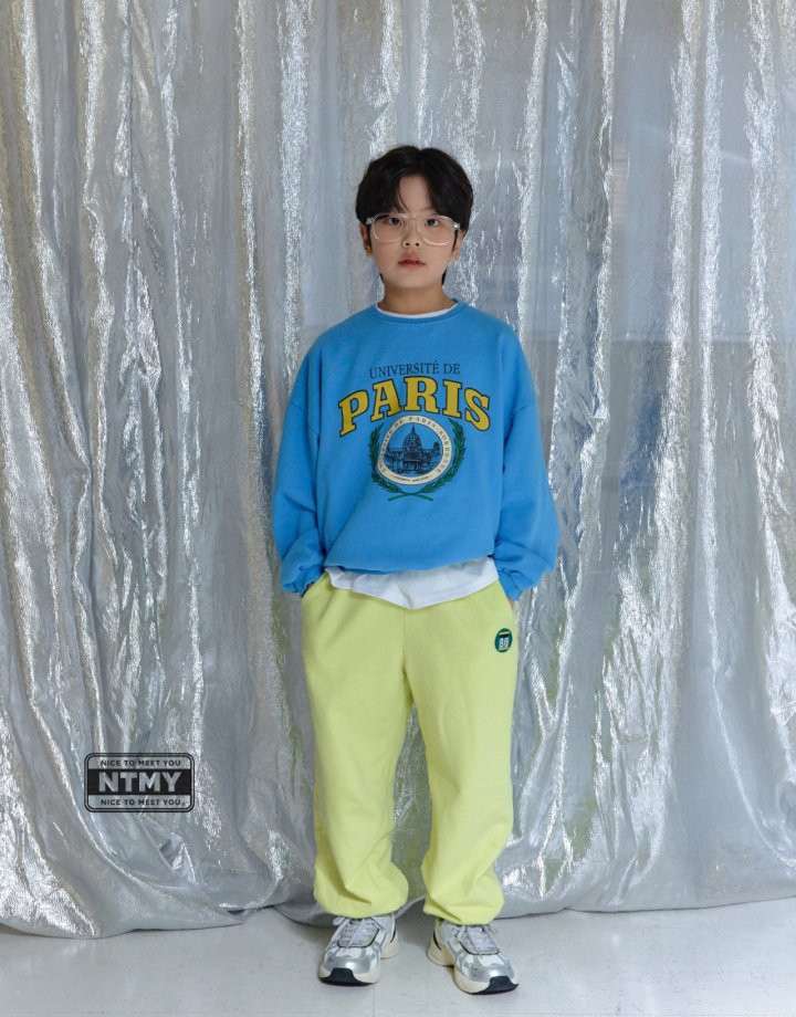 Nice To Meet You - Korean Children Fashion - #childrensboutique - Myjju Jogger Pants - 5