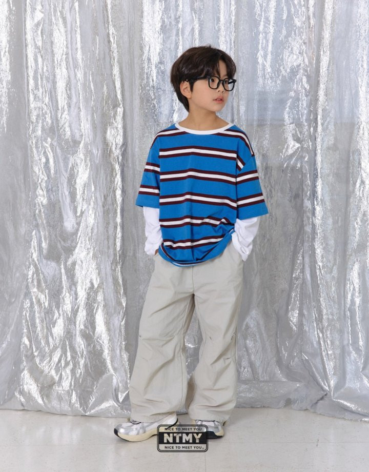 Nice To Meet You - Korean Children Fashion - #childrensboutique - Parachute Pants - 10
