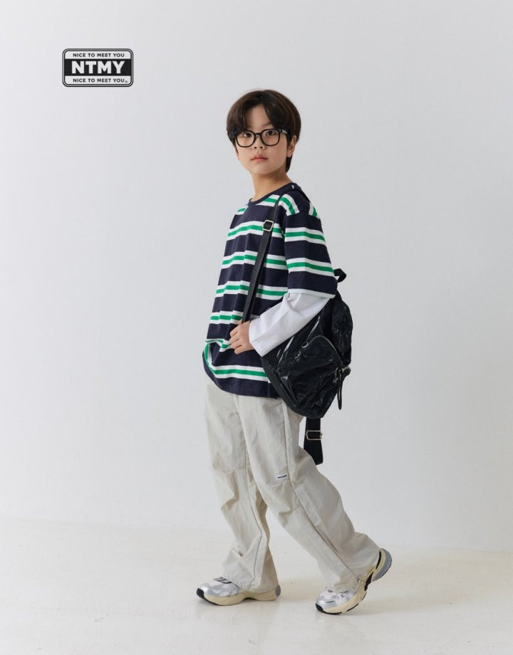Nice To Meet You - Korean Children Fashion - #childrensboutique - ST Layered Tee - 8