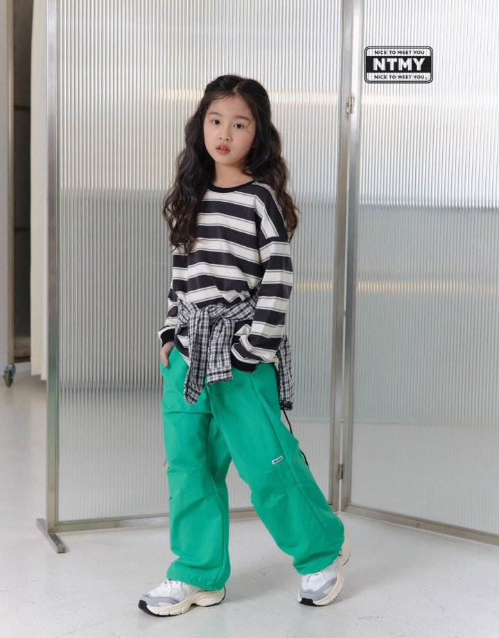 Nice To Meet You - Korean Children Fashion - #designkidswear - Play Stripe Tee - 8