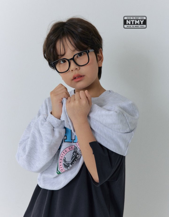 Nice To Meet You - Korean Children Fashion - #designkidswear - Uni Sweatshirt - 7