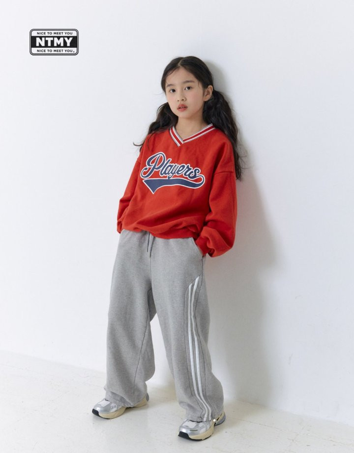 Nice To Meet You - Korean Children Fashion - #designkidswear - Line Pants - 3