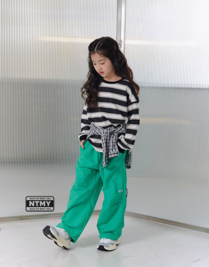 Nice To Meet You - Korean Children Fashion - #designkidswear - Parachute Pants - 11