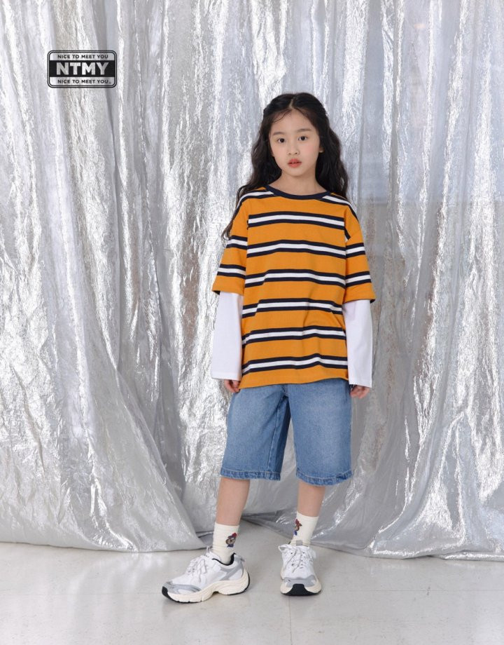 Nice To Meet You - Korean Children Fashion - #designkidswear - ST Layered Tee - 9