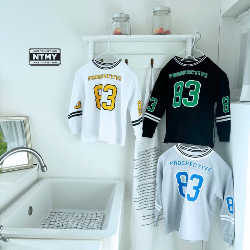 Nice To Meet You - Korean Children Fashion - #discoveringself - Pro 83 Tee - 12