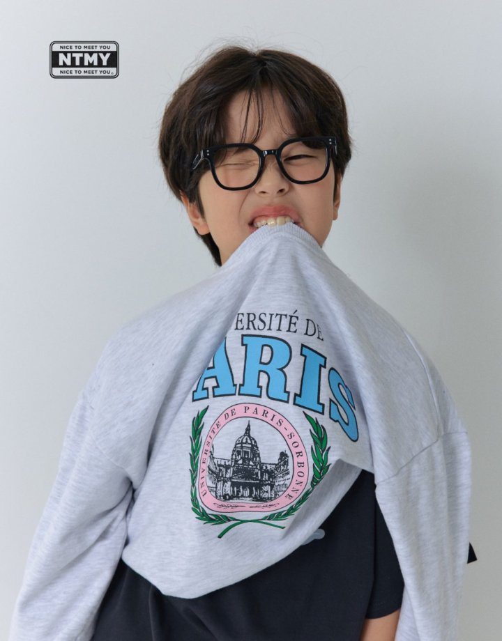 Nice To Meet You - Korean Children Fashion - #discoveringself - Uni Sweatshirt - 8