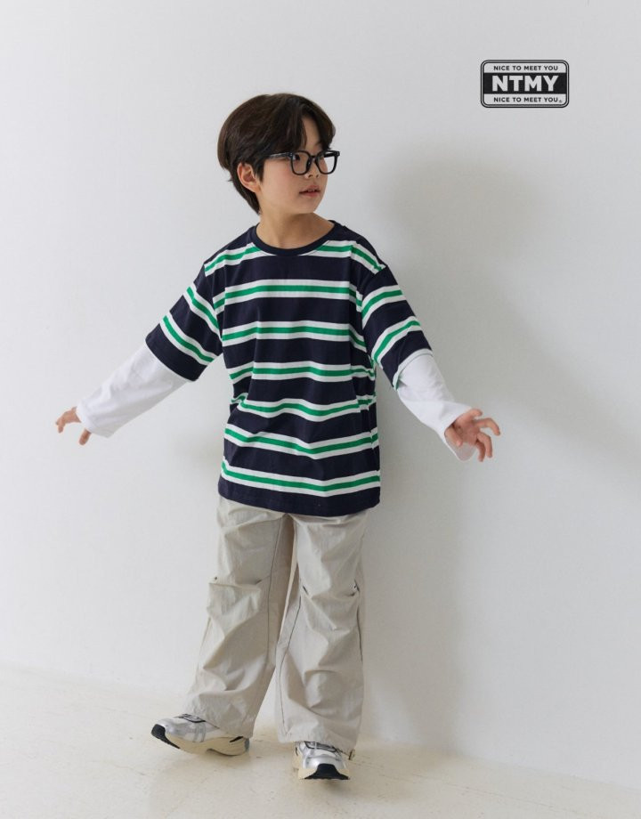 Nice To Meet You - Korean Children Fashion - #discoveringself - ST Layered Tee - 10