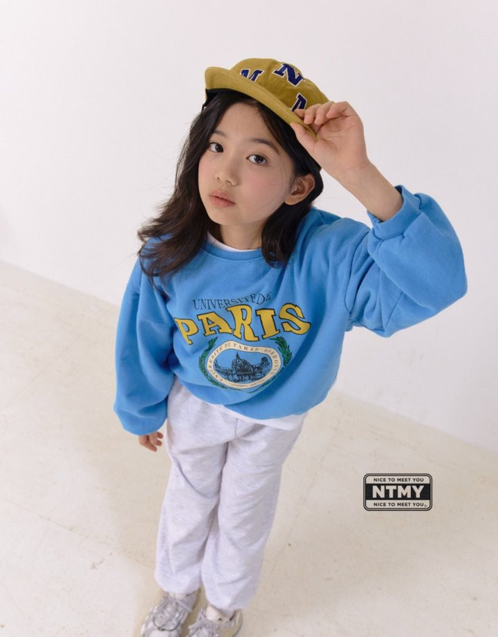Nice To Meet You - Korean Children Fashion - #fashionkids - Uni Sweatshirt - 9