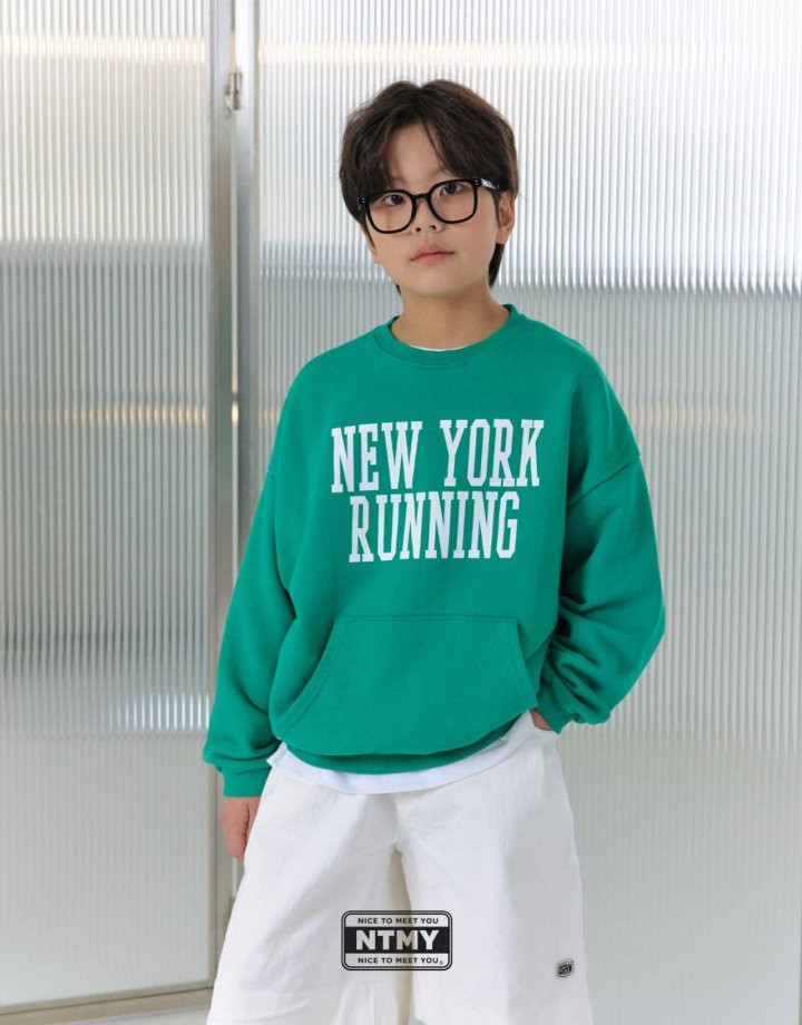 Nice To Meet You - Korean Children Fashion - #fashionkids - Running Sweatshirt - 3