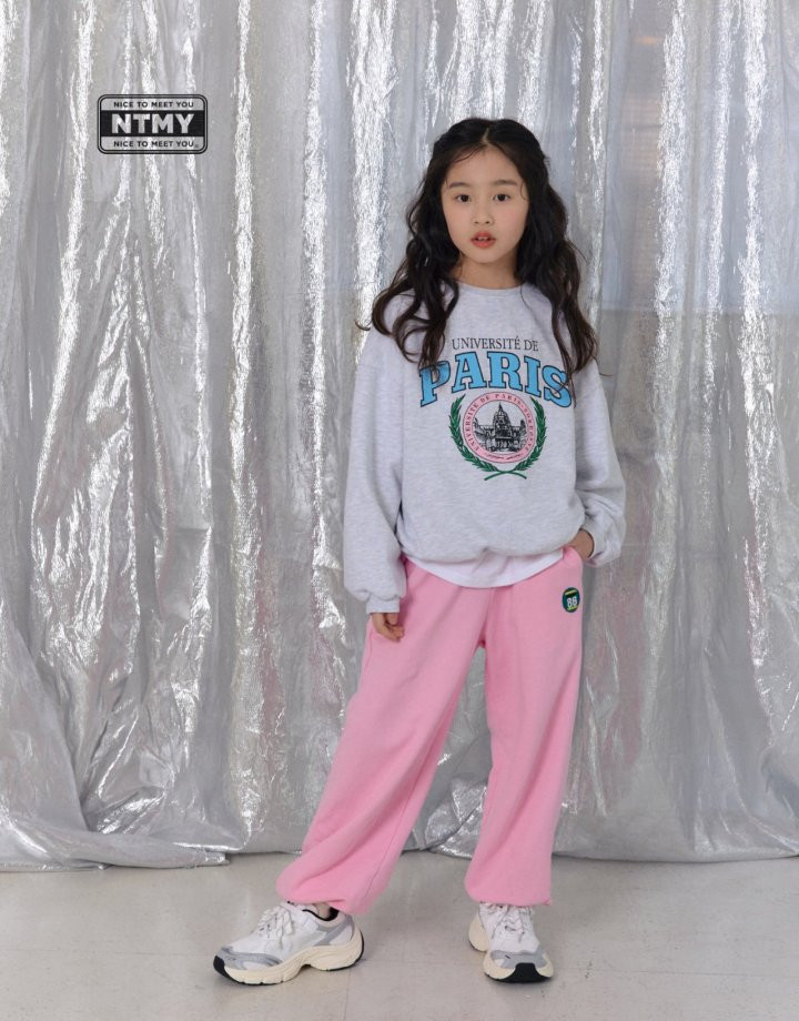 Nice To Meet You - Korean Children Fashion - #kidsshorts - Uni Sweatshirt - 10
