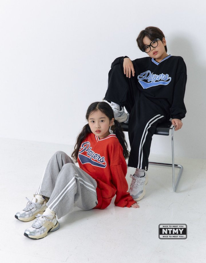 Nice To Meet You - Korean Children Fashion - #kidsshorts - Line Pants - 6