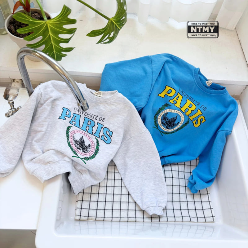 Nice To Meet You - Korean Children Fashion - #kidsstore - Uni Sweatshirt - 11