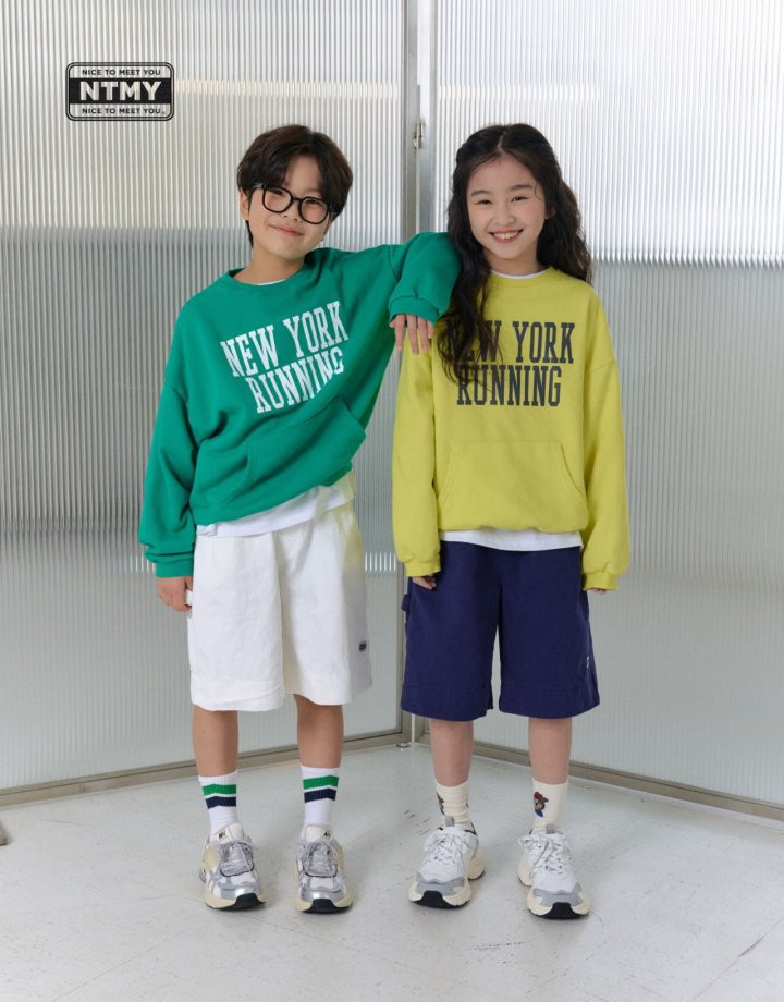 Nice To Meet You - Korean Children Fashion - #kidsstore - Running Sweatshirt - 5