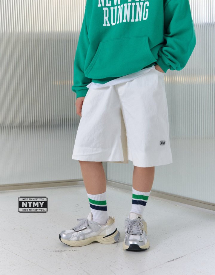 Nice To Meet You - Korean Children Fashion - #kidsshorts - Drawstring Shorts - 4