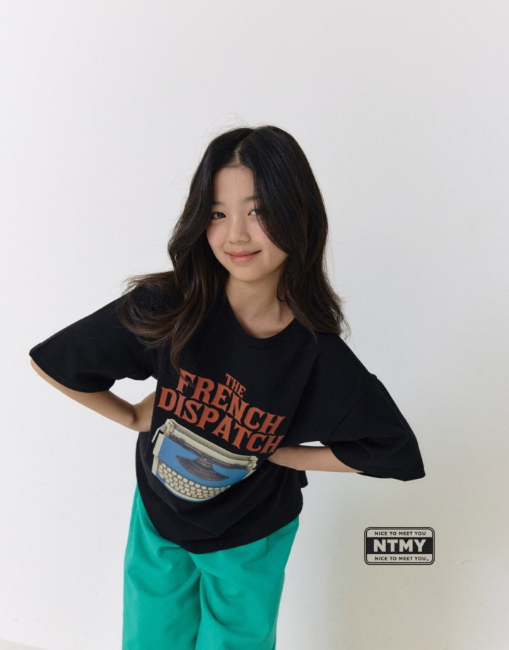 Nice To Meet You - Korean Children Fashion - #kidzfashiontrend - Typewriter Tee - 5