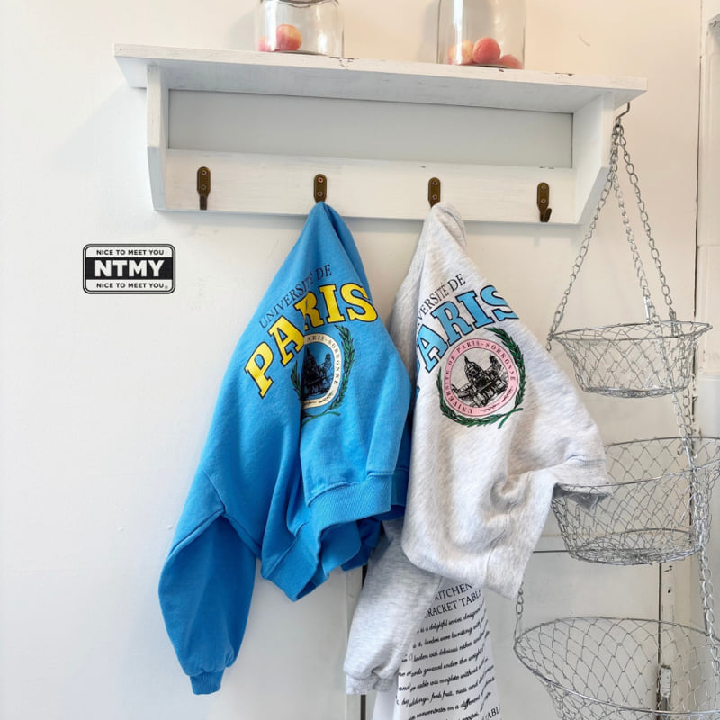 Nice To Meet You - Korean Children Fashion - #kidzfashiontrend - Uni Sweatshirt - 12