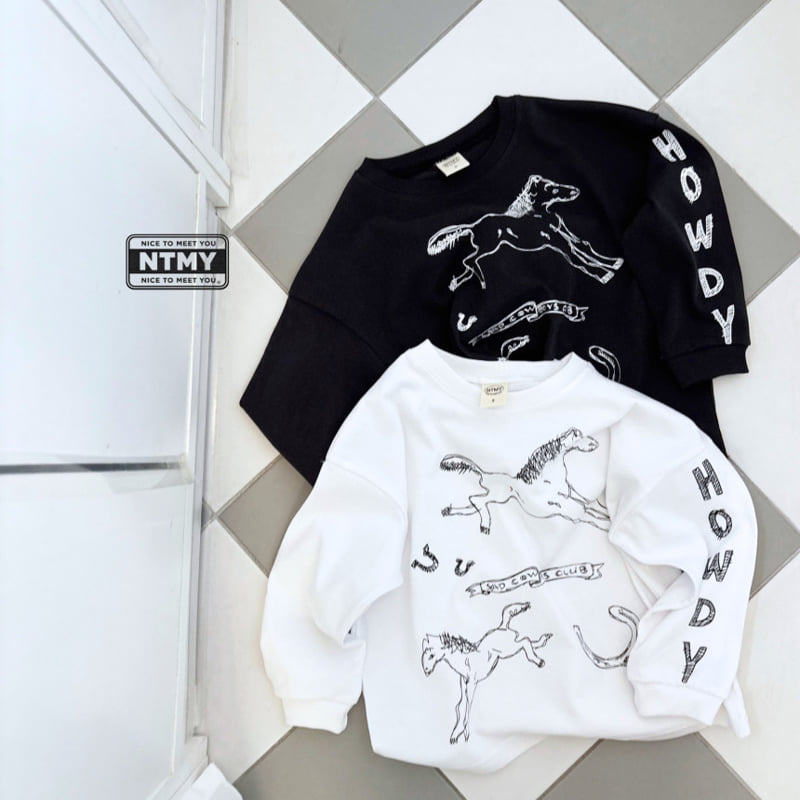 Nice To Meet You - Korean Children Fashion - #kidzfashiontrend - Drawing Tee - 10