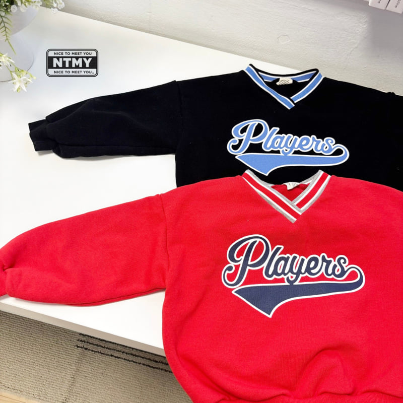 Nice To Meet You - Korean Children Fashion - #kidzfashiontrend - Player V-Neck Sweatshirt - 9