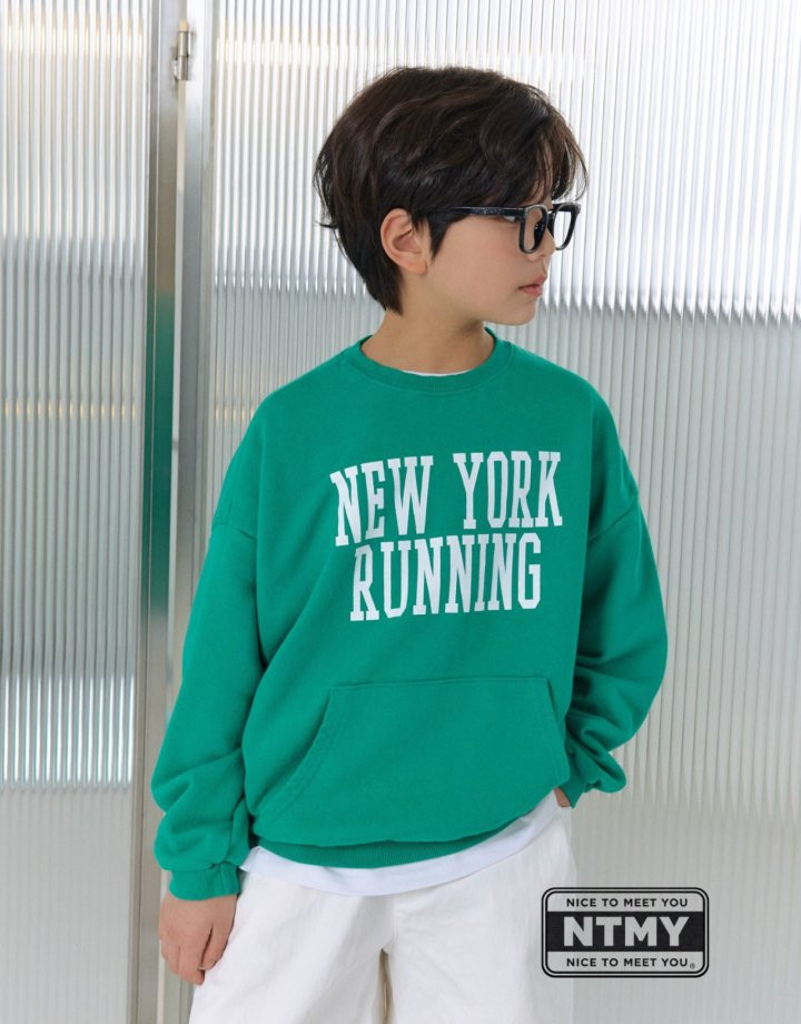 Nice To Meet You - Korean Children Fashion - #kidzfashiontrend - Running Sweatshirt - 6