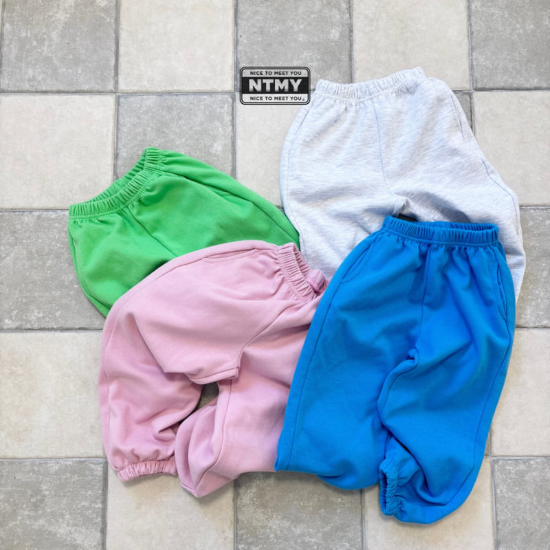 Nice To Meet You - Korean Children Fashion - #kidzfashiontrend - TamTam Jogger Pants - 12