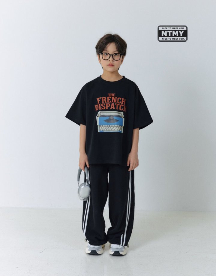 Nice To Meet You - Korean Children Fashion - #littlefashionista - Typewriter Tee - 7
