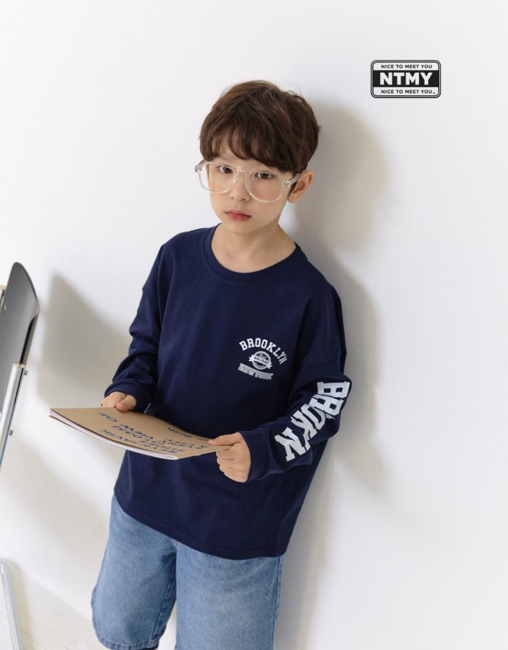 Nice To Meet You - Korean Children Fashion - #littlefashionista - Brooklyn Tee - 5