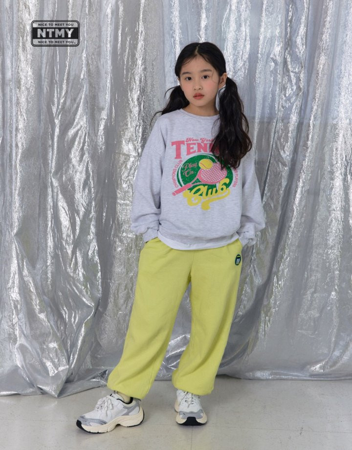 Nice To Meet You - Korean Children Fashion - #Kfashion4kids - Tennis Sweatshirt - 4