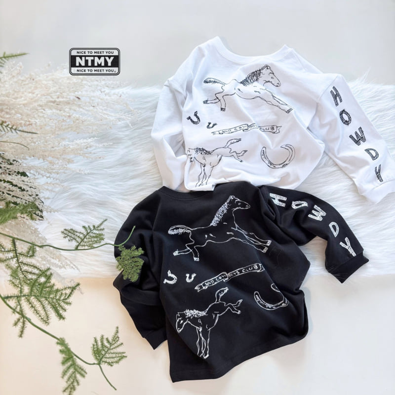 Nice To Meet You - Korean Children Fashion - #littlefashionista - Drawing Tee - 12