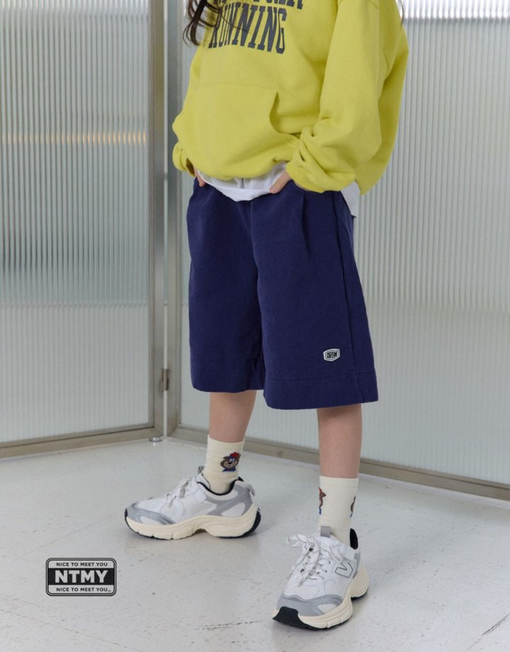 Nice To Meet You - Korean Children Fashion - #littlefashionista - Drawstring Shorts - 7