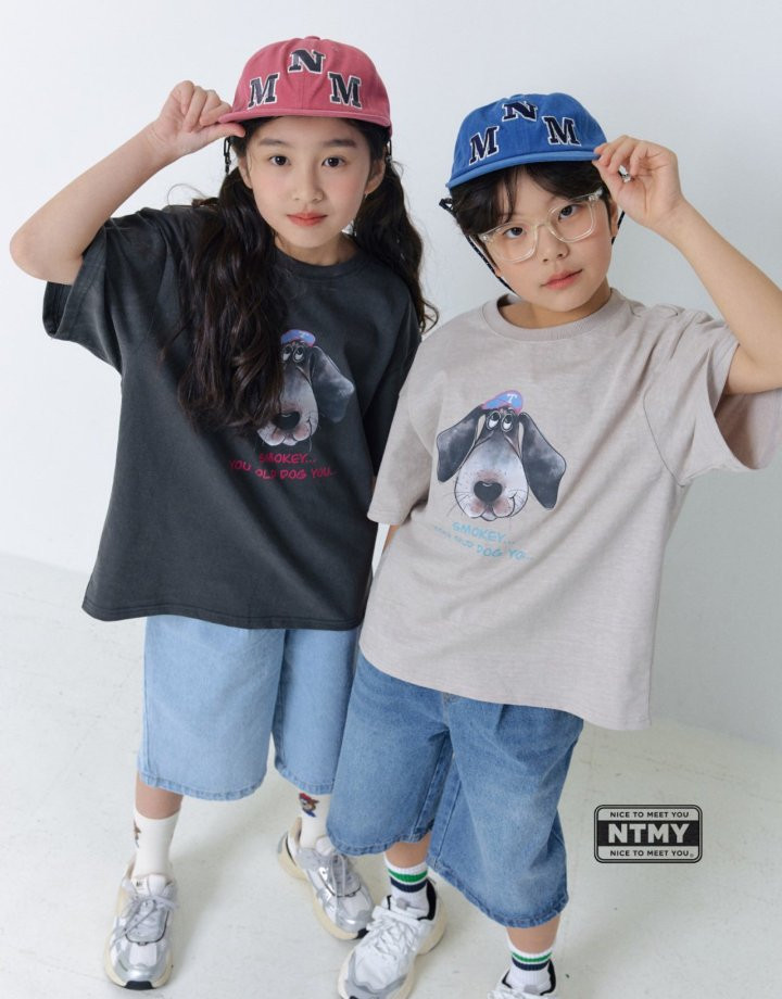 Nice To Meet You - Korean Children Fashion - #littlefashionista - Dog Tee - 6